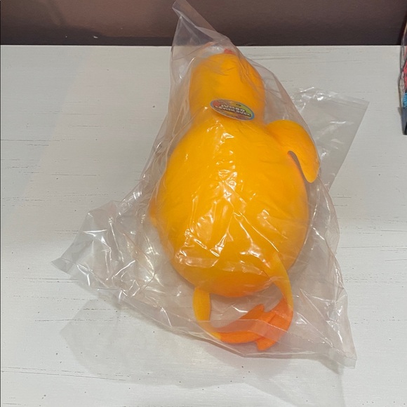 Jumbo Yellow Squish Duck - Soft Squeeze Toy - Picture 5 of 6